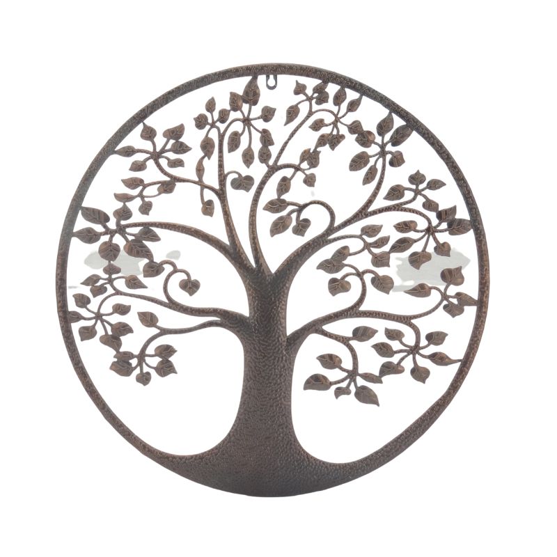 Laser-cut Round Tree-of-Life Wall Art