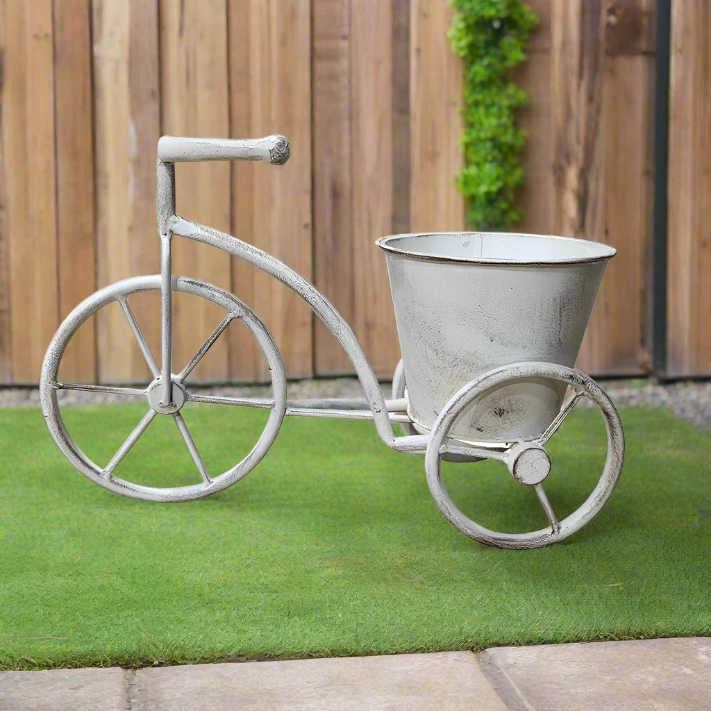 Country Garden Traingle w/Basket Planter 51.5x20.5x35cm