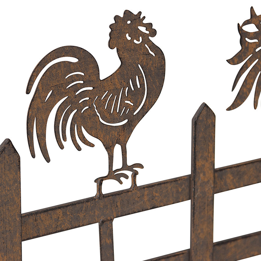 Chook Family 5-Hooks Wall Hanging