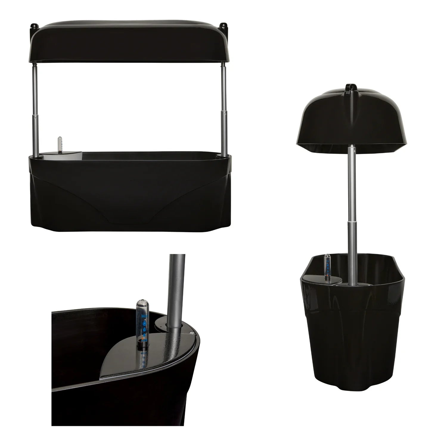 Parts Vegepod Kitchen Garden Black - Planters Raised Gardens Australia