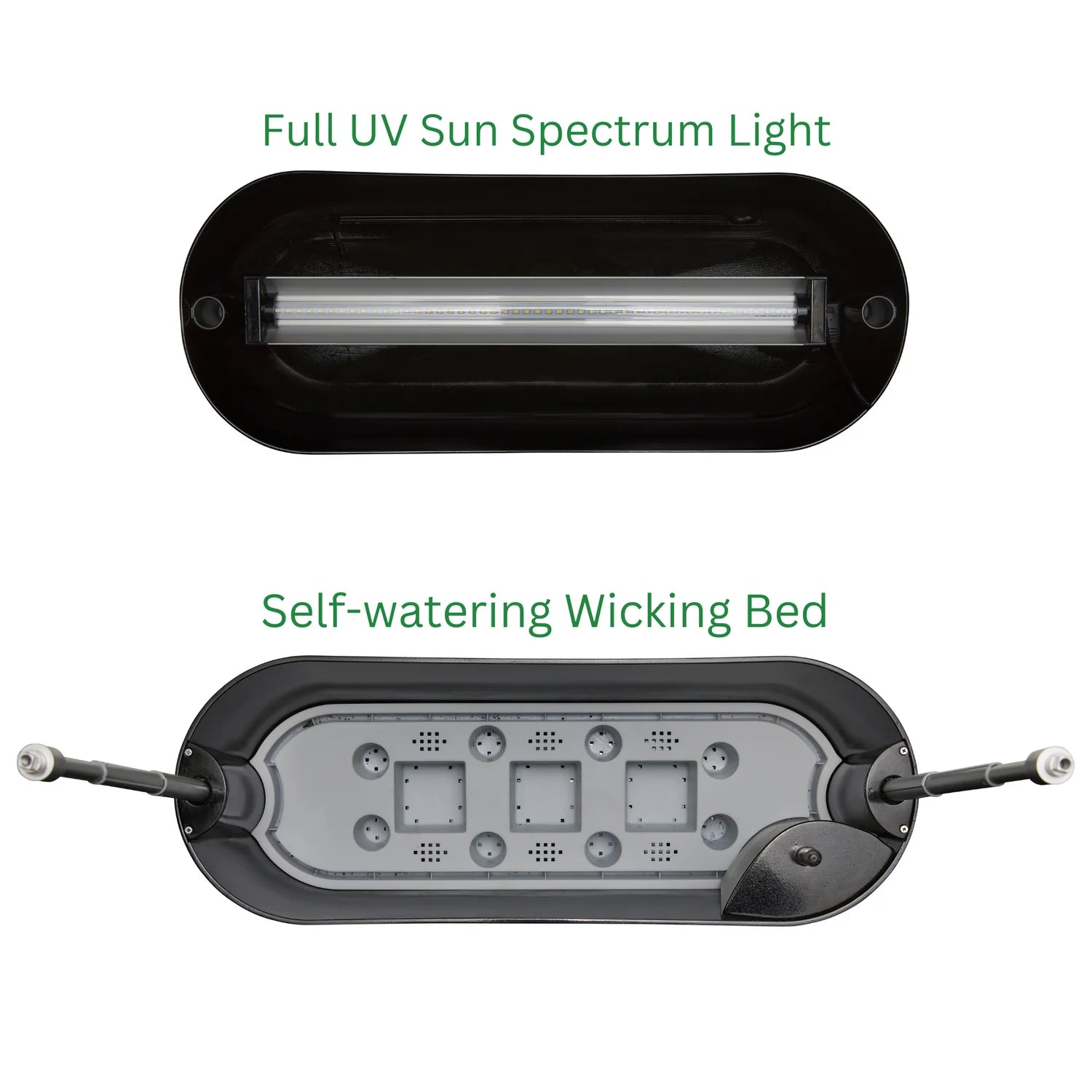 plastic garden beds in australia self watering Vegepod Kitchen Garden Black - Planters Raised Gardens Australia