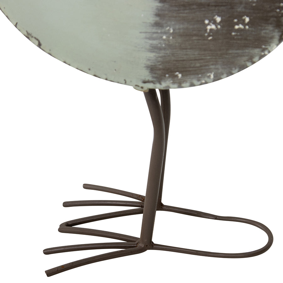 Set/2 Nested Green Bird Planters / Storage