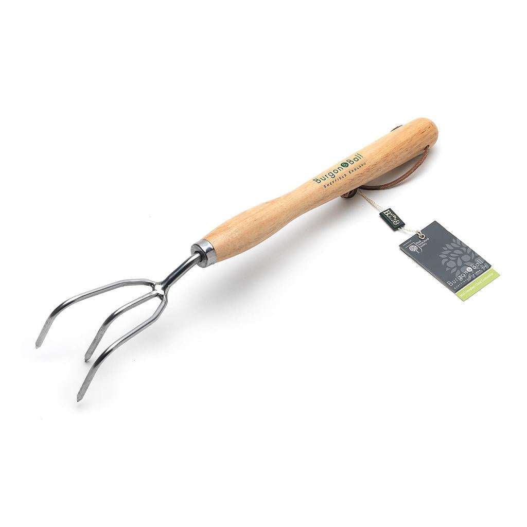 RHS Stainless Mid Handled Claw Cultivator