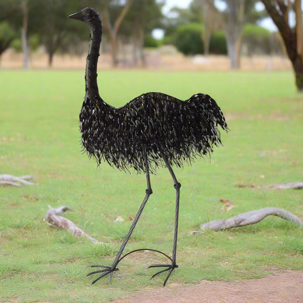 Willow & Silk Large Emu Garden Ornament