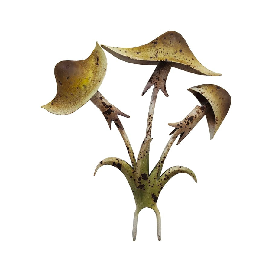 Mushroom Bunch Garden Stake