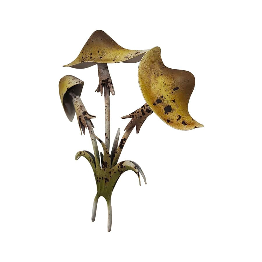Mushroom Bunch Garden Stake