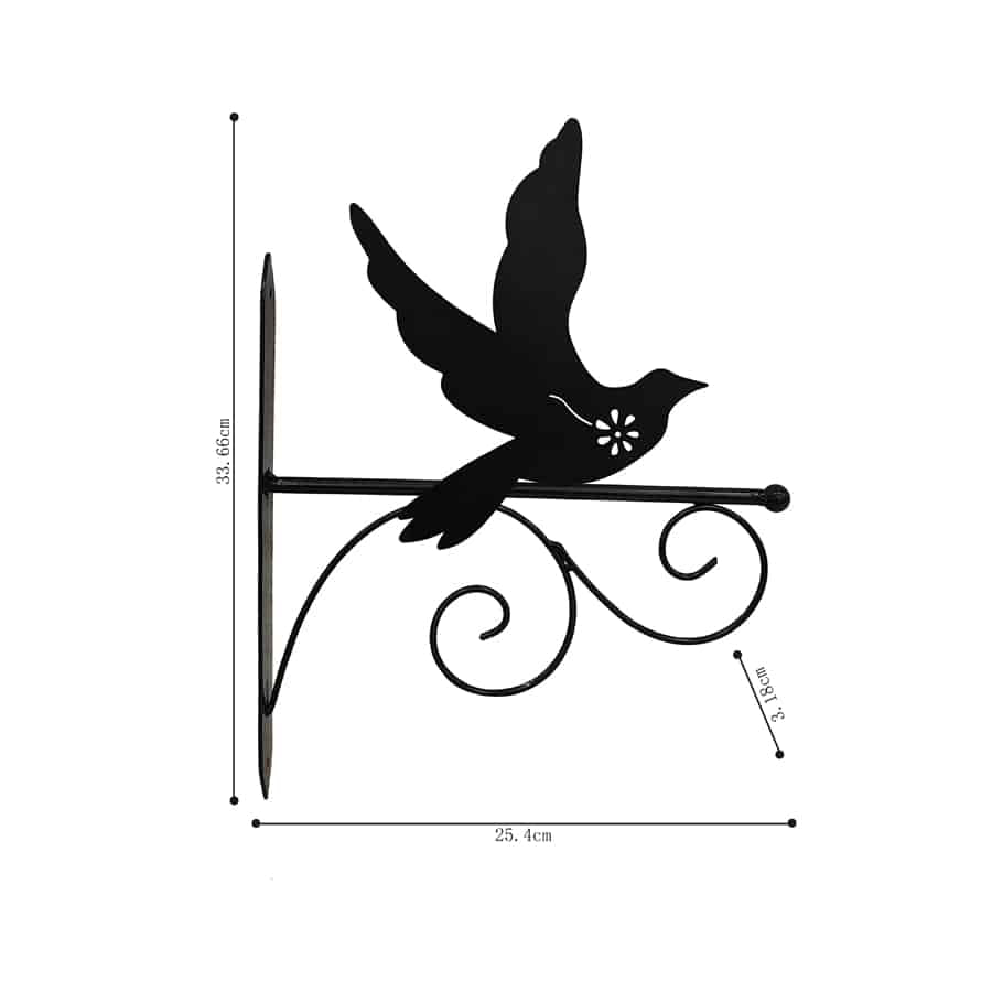 Bird Silhouette Wall Hook Bracket