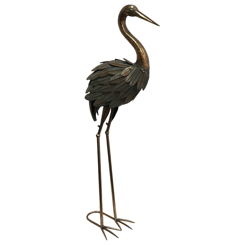 Lustre Gold Crane
