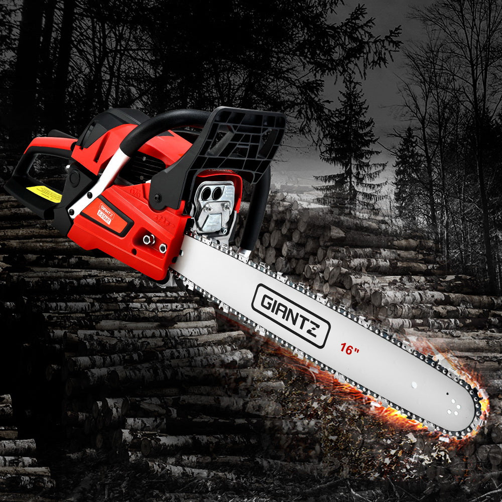 Giantz | Chainsaw Petrol Commercial 16" Bar - 45cc
