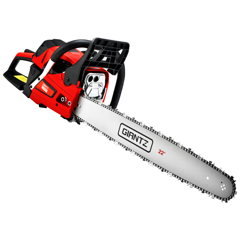 Giantz | Chainsaw Petrol Commercial 22" Bar - 58cc
