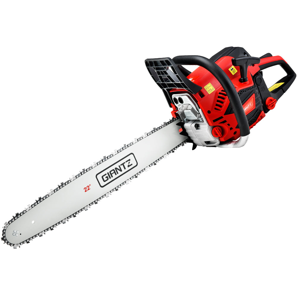 Giantz | Chainsaw Petrol Commercial 22" Bar - 58cc