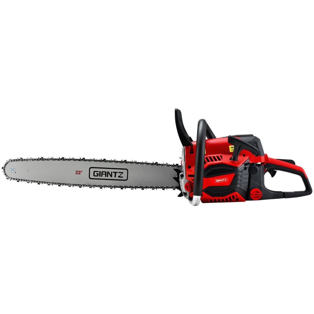 Giantz | Chainsaw Petrol Commercial 22" Bar - 58cc