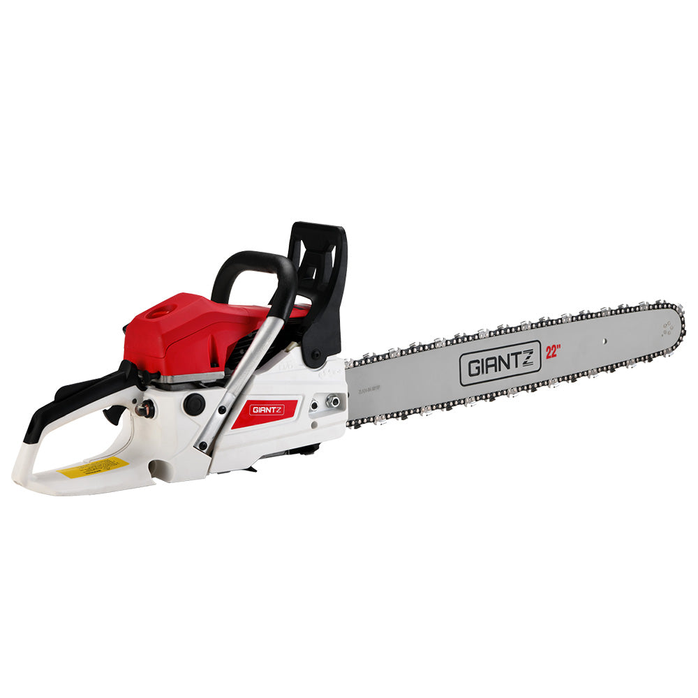 Giantz | Chainsaw Petrol Commercial 22" Bar - 62cc