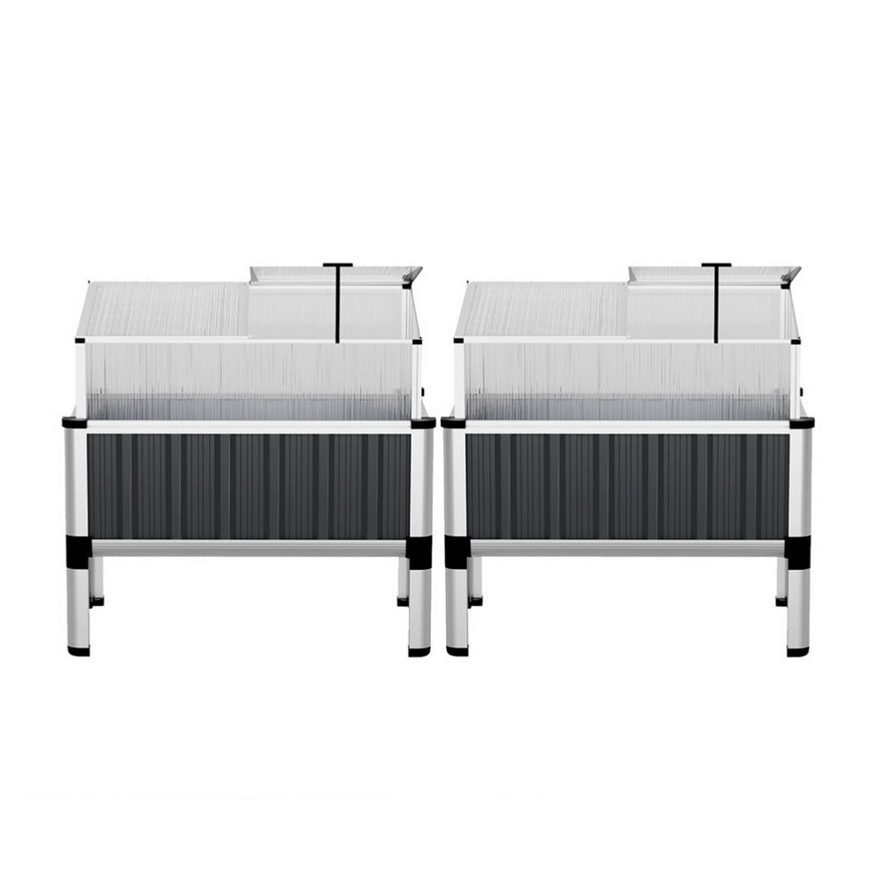 Greenfingers Raised Garden Bed .8m x.49m x 740mm (Twin pack)