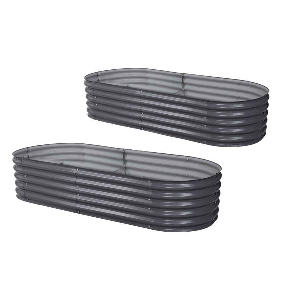 Greenfingers Garden Bed 1.6m x.8m x 420mm (Twin pack)