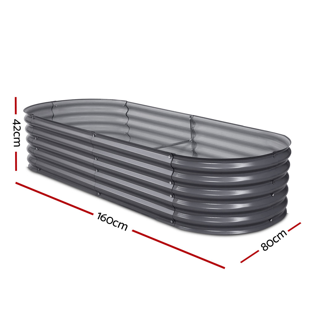 Greenfingers Garden Bed 1.6m x.8m x 420mm (Twin pack)