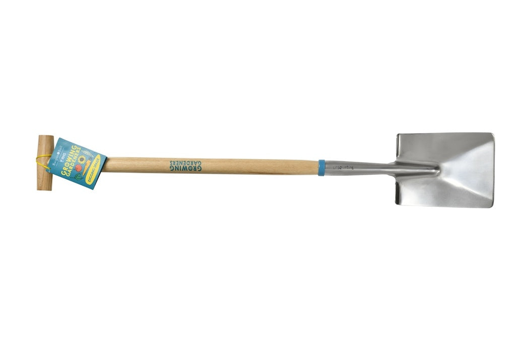 Growing Gardeners Digging Spade