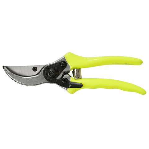 Fluorescent Bypass Secateurs