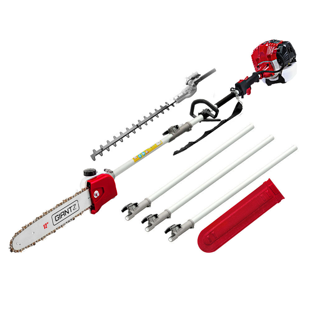 Giantz | Petrol Pole Chainsaw Hedge Trimmer 65cc - 4.3m Long reach