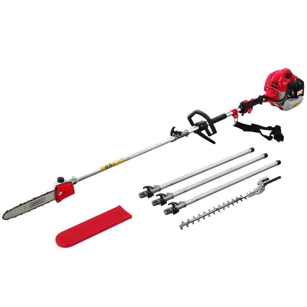 Giantz | Pole Chainsaw Hedge Trimmer 65cc - 5.6m reach