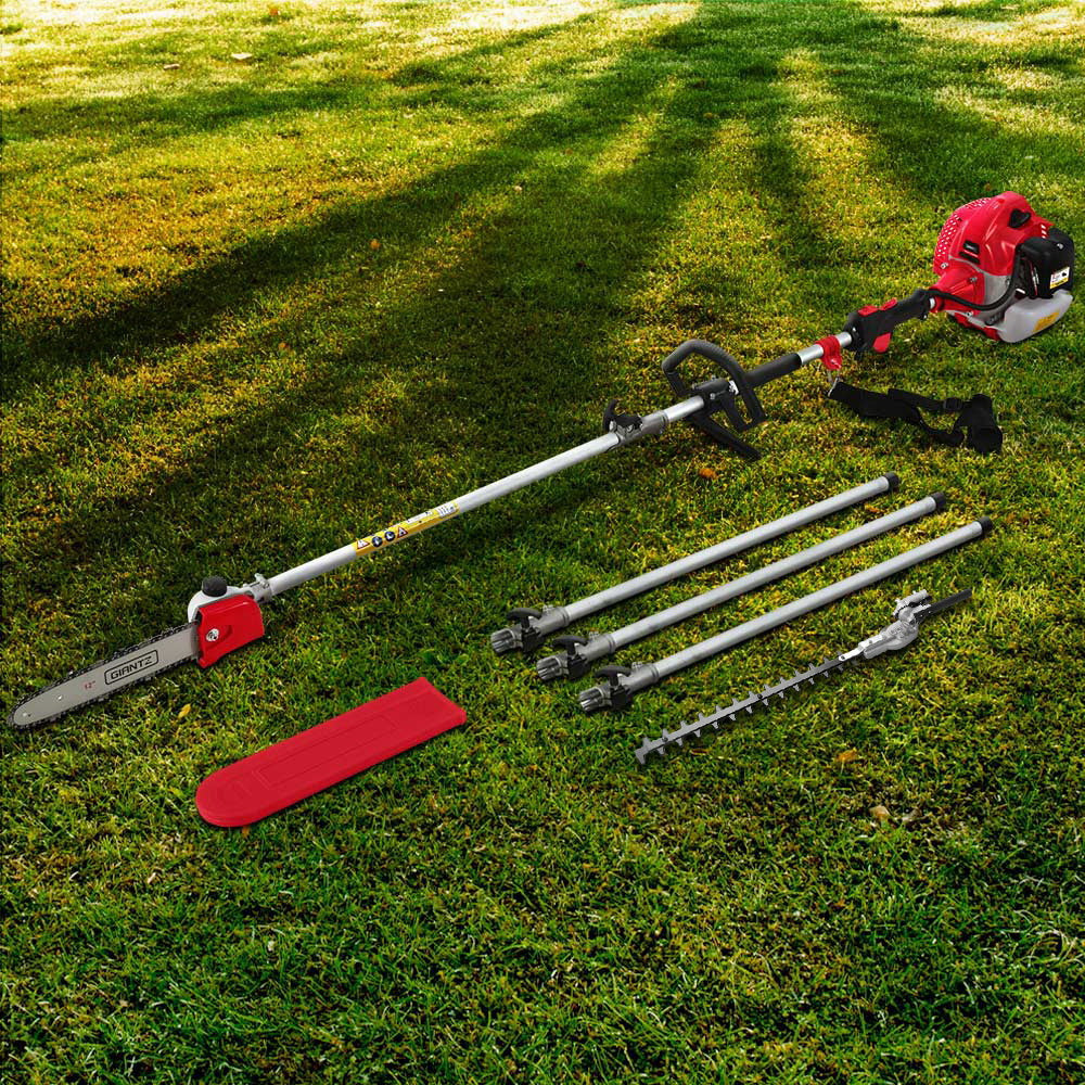 Giantz | Pole Chainsaw Hedge Trimmer 65cc - 5.6m reach