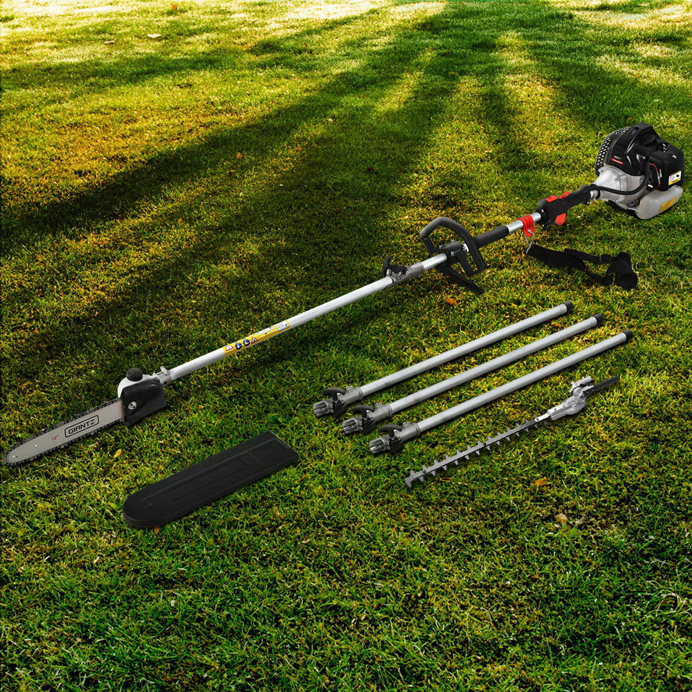 Giantz | Petrol Pole Chainsaw Hedge Trimmer 62cc - 5.6m long reach