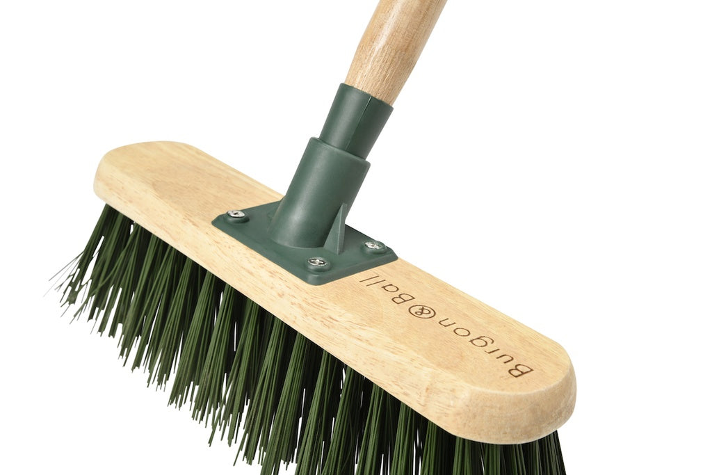 RHS Garden Brush 12" stiff PVC