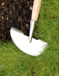 RHS Stainless Half Moon Lawn Edger