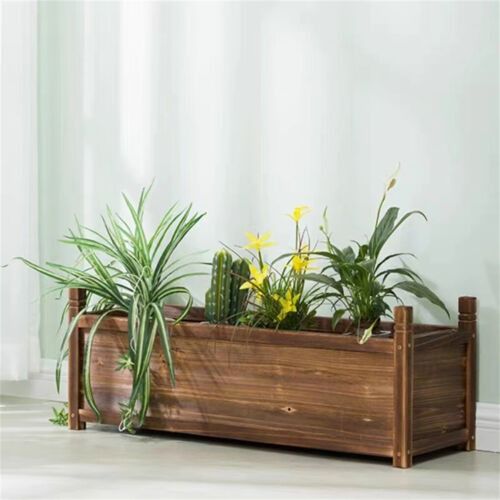Wooden Raised Garden Bed 90cm x 30cm x 33cm