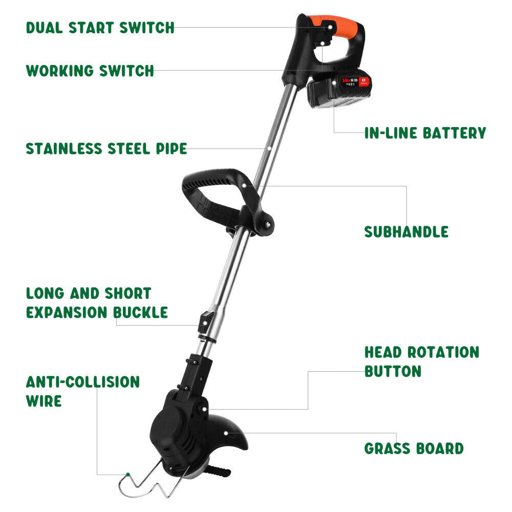 Whipper Snipper Brush Cutter - 3 in 1 Blades