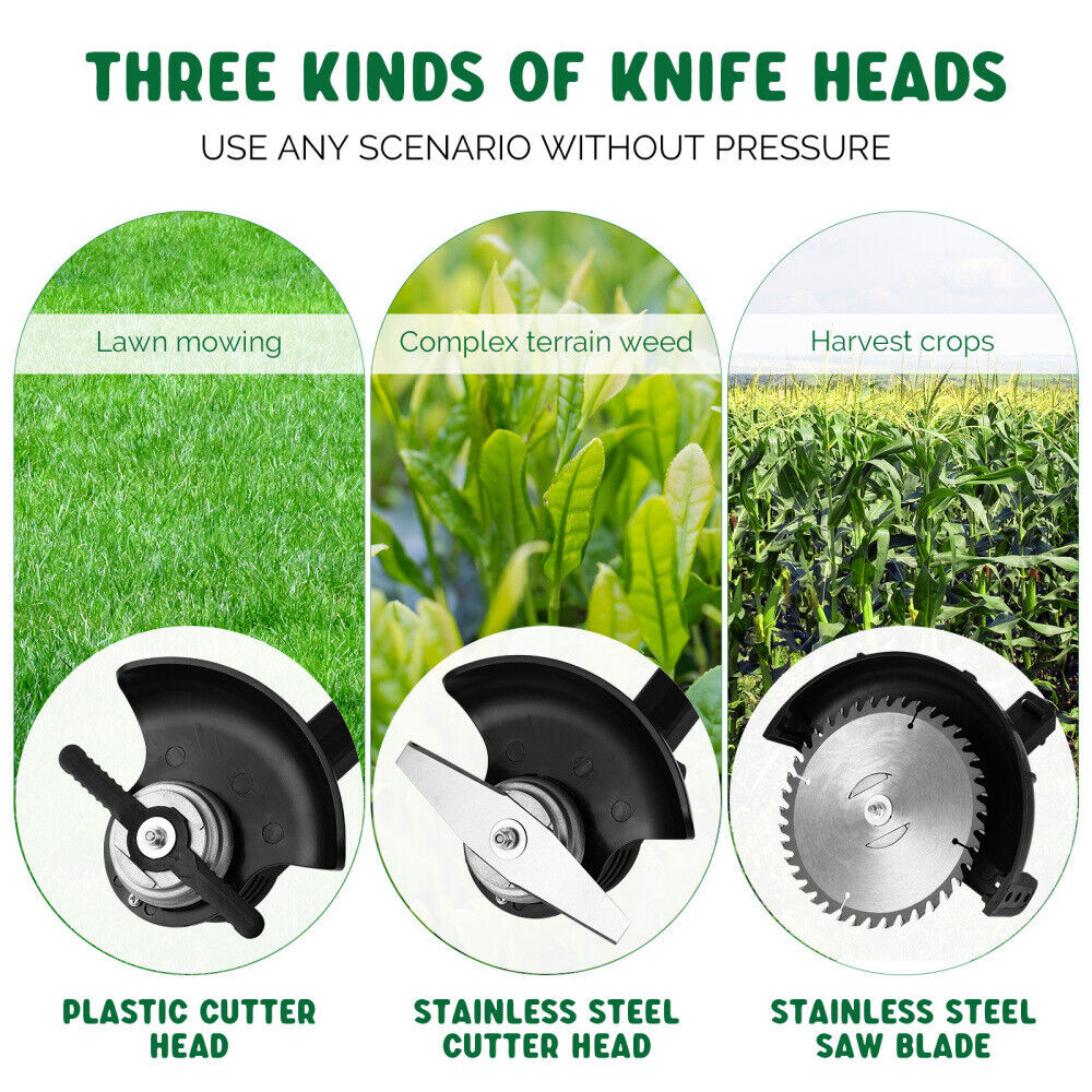 Whipper Snipper Brush Cutter - 3 in 1 Blades