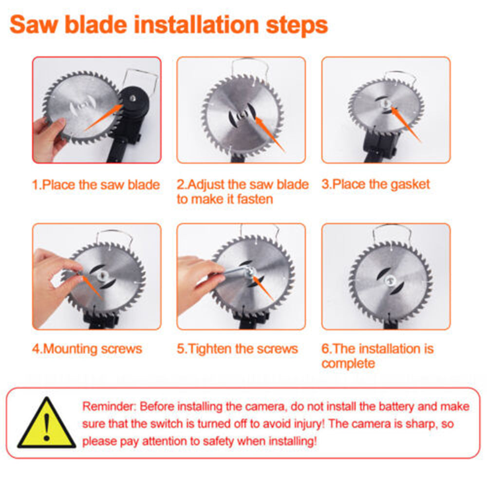 Whipper Snipper Brush Cutter - 3 in 1 Blades