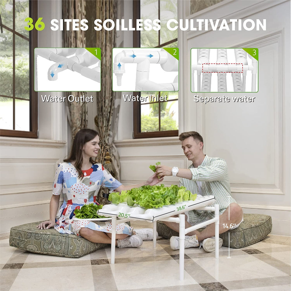 Hydroponic Grow Kit 36 Plant Sites