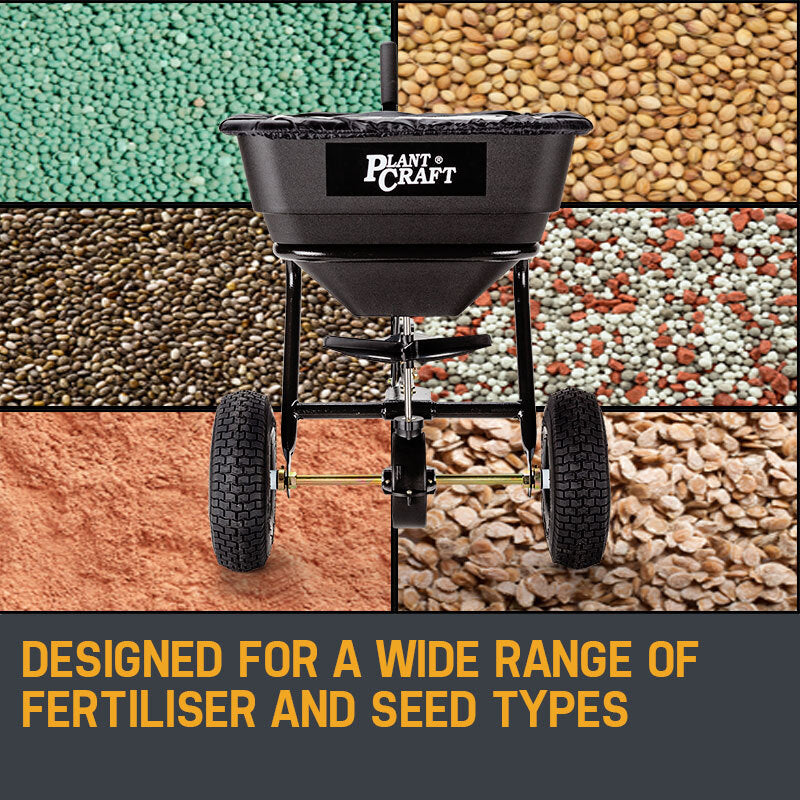 Plantcraft | Tow Behind Broadcast Spreader 30kg