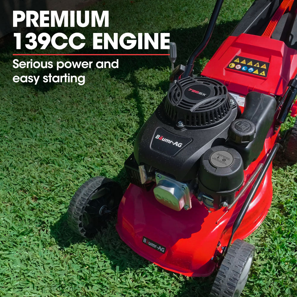 Baumr-AG | Lawn Mower Petrol 17" 139cc