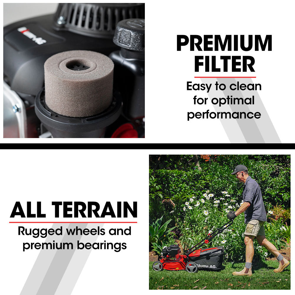 Baumr-AG | Lawn Mower Petrol 17" 139cc