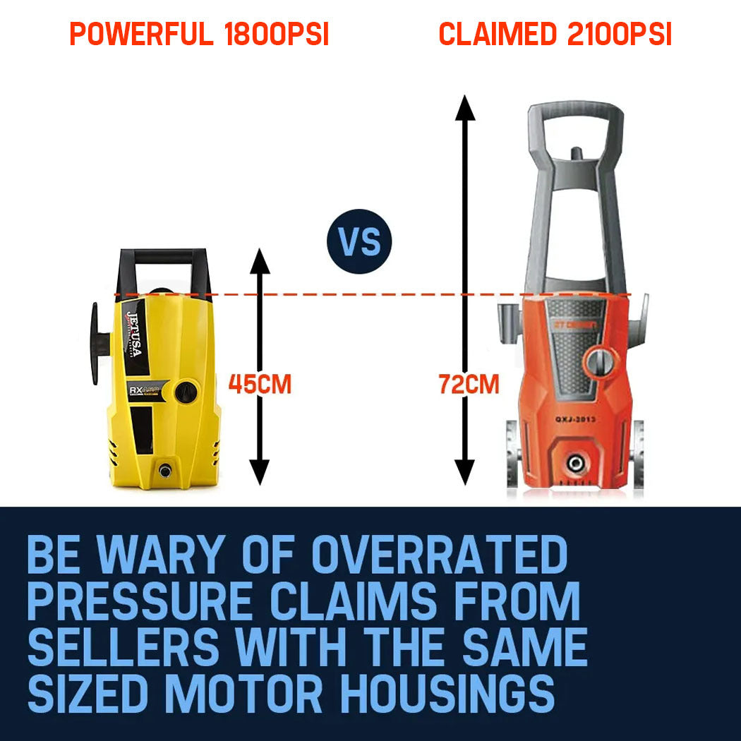 Jet-USA | High Pressure Washer 1800 PSI