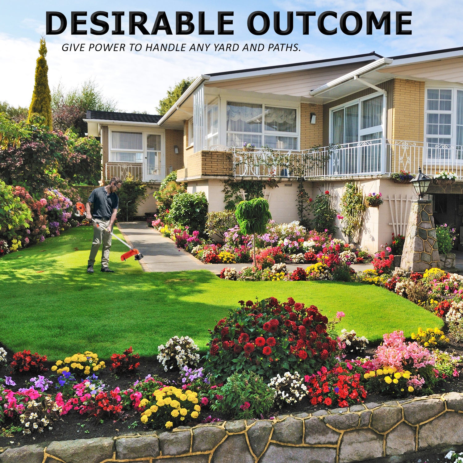 Whipper Snipper Brush Cutter 26cc + 4 Blades