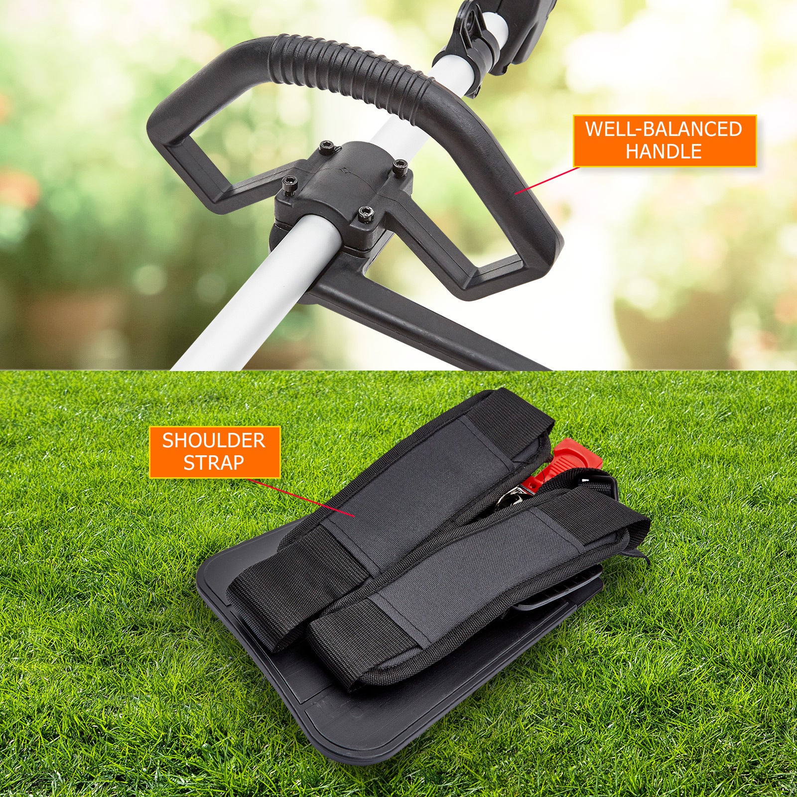 Whipper Snipper Brush Cutter 26cc + 4 Blades