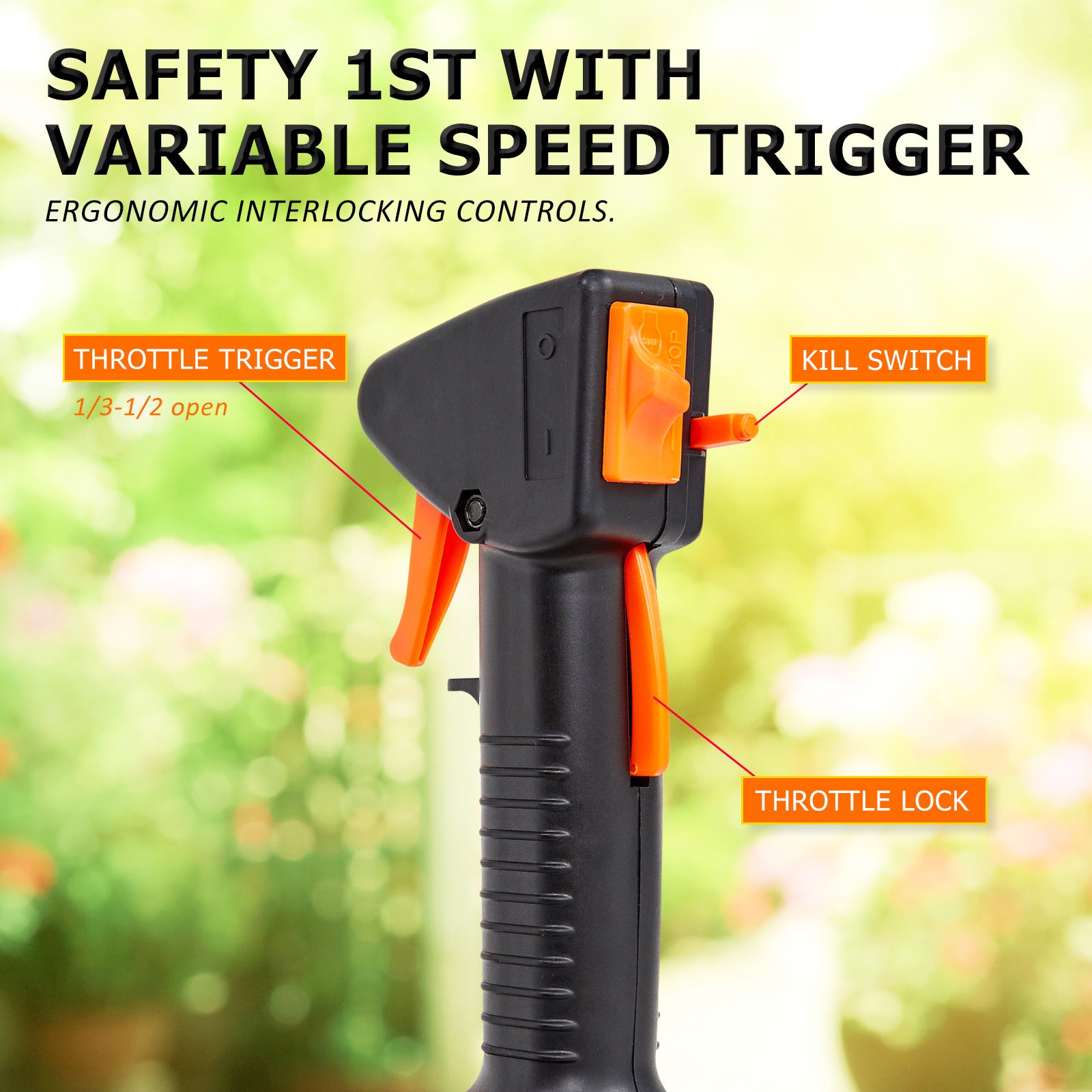 Whipper Snipper Brush Cutter 43cc + 4 Blade