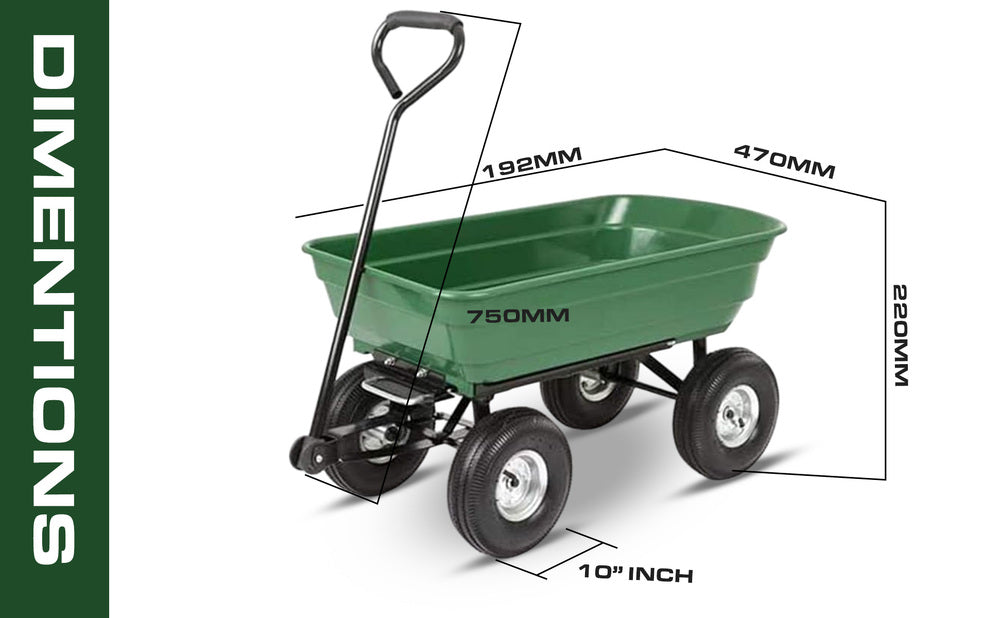Heavy Duty Garden Cart 250kg