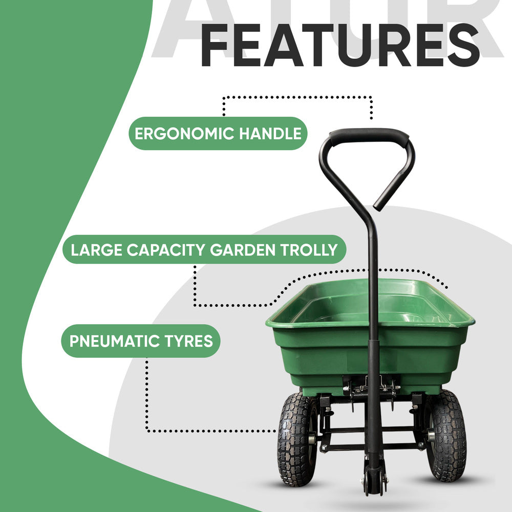Heavy Duty Garden Cart 250kg