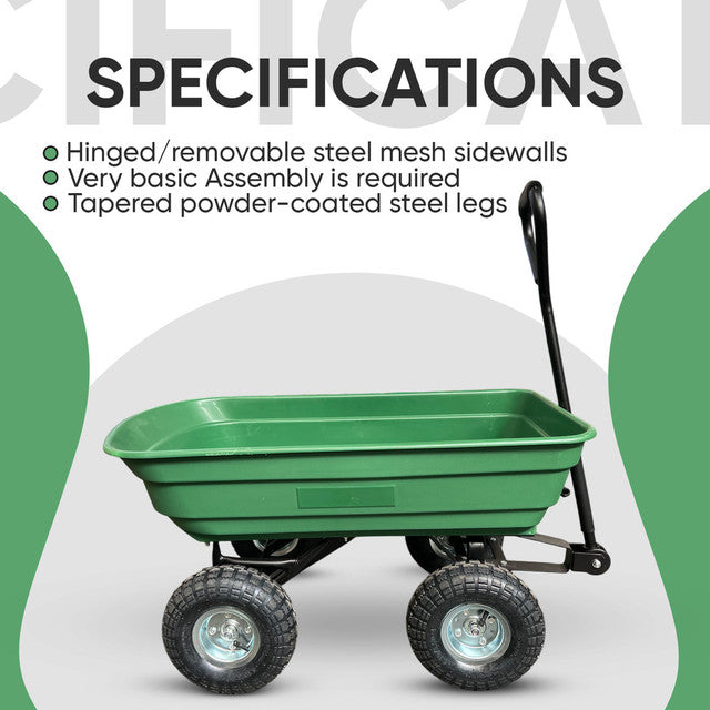 Heavy Duty Garden Cart 250kg