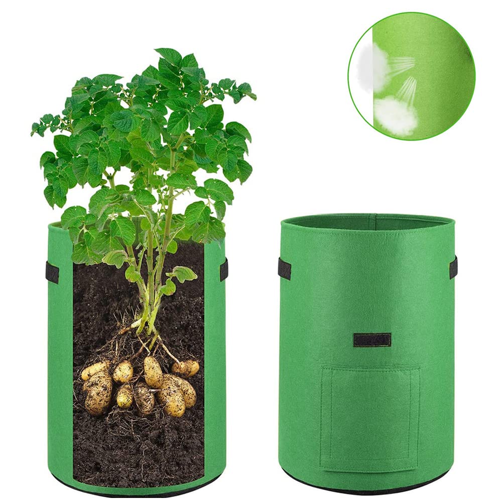 Grow Bags Potato 38L - 5 pack - Green