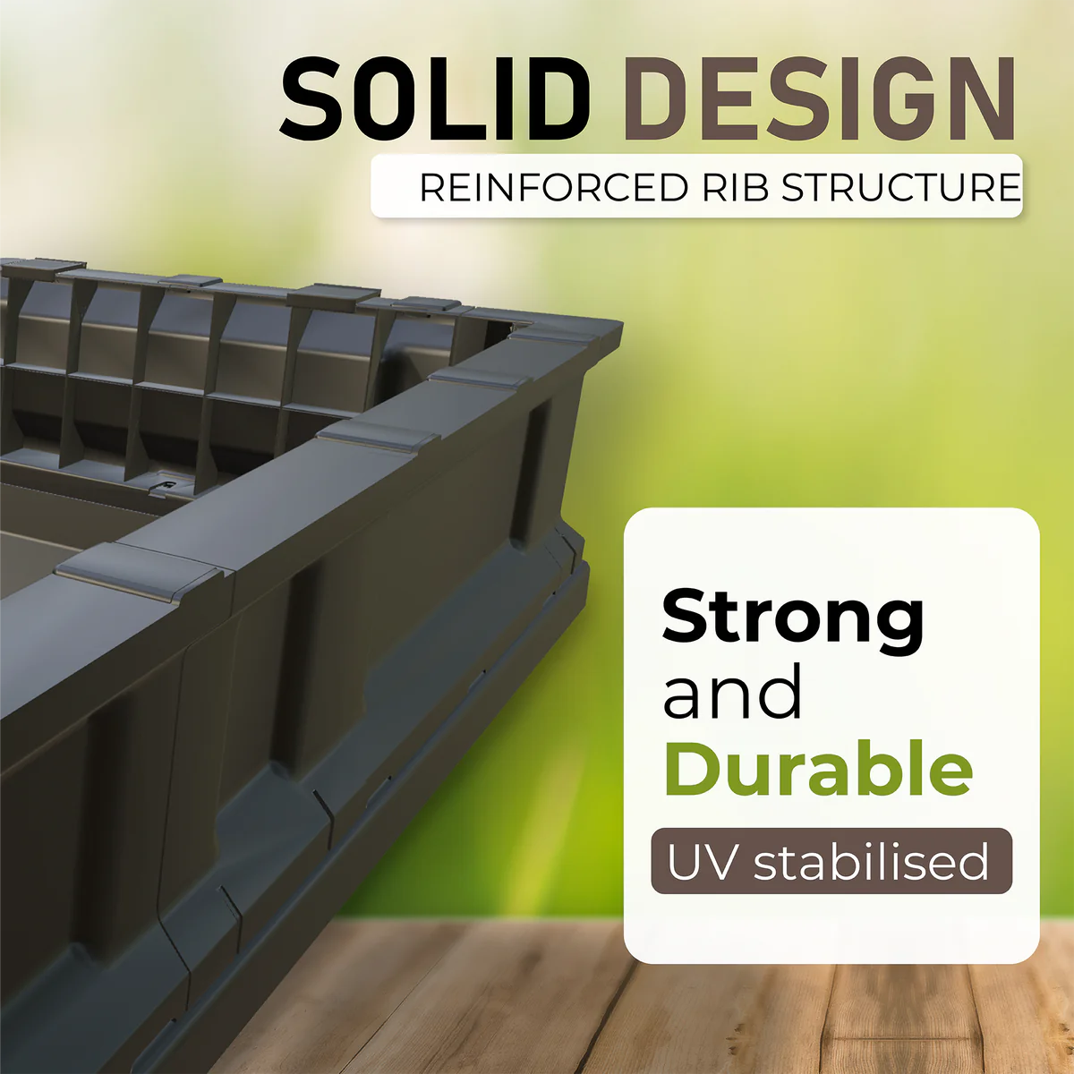 Vegepod Raised Garden Bed Large 2m x 1m with VegeCover + Large Stand