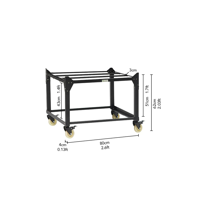 Vegepod Raised Garden Bed Medium 1m x 1m with VegeCover + Medium Trolley