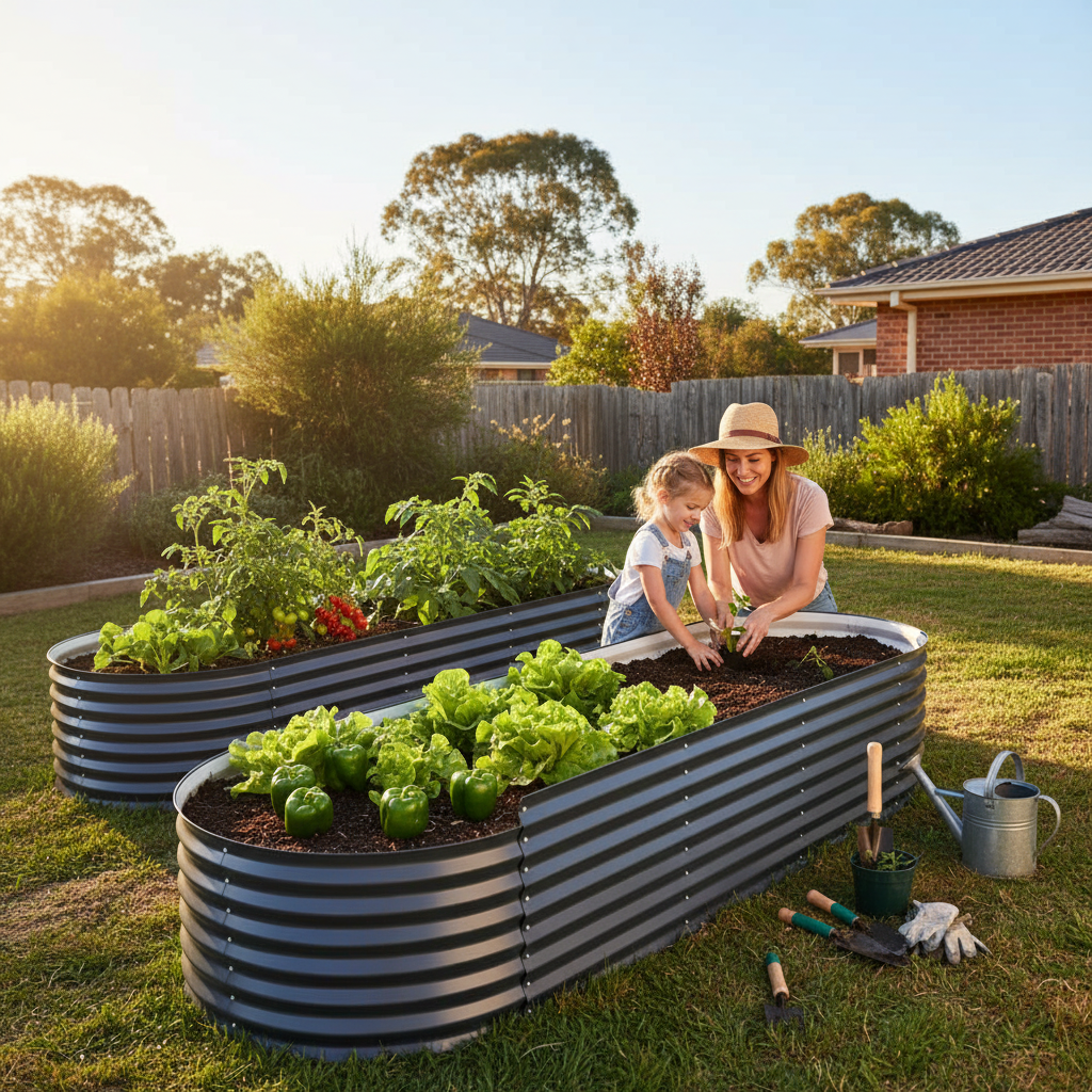 Family planting in extra-tall twin pack