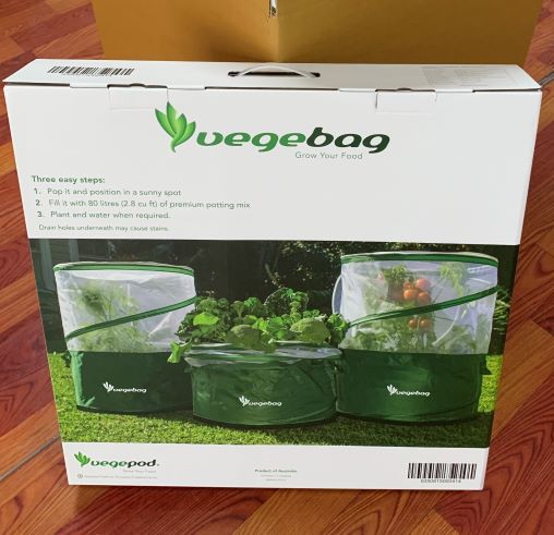 Vegepod vegbag packaged up ready to ship around Australia