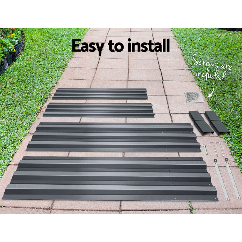 Greenfingers bed for steel garden in perth easy installations