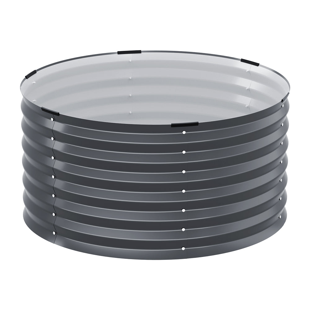 greenfingers round raised garden bed